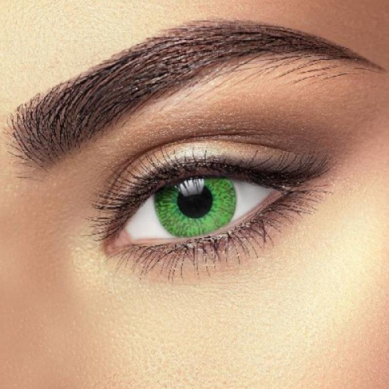 Rainbow series candy green (12 months) contact lenses