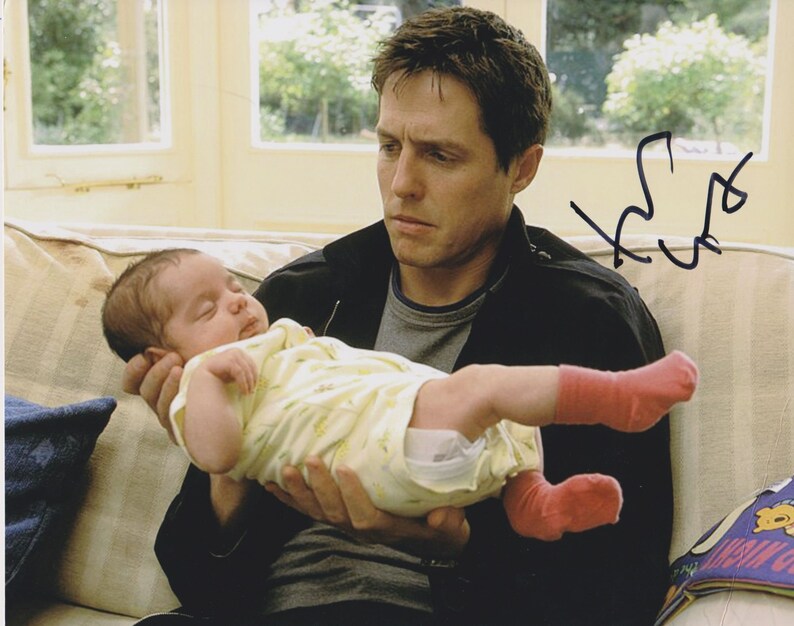 Hugh Grant Signed Autographed Glossy 8x10 Photo Poster painting - COA Matching Holograms