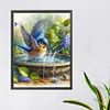 Diamond Painting-DIY Full Round Drill Splashing Birds(40*50CM)