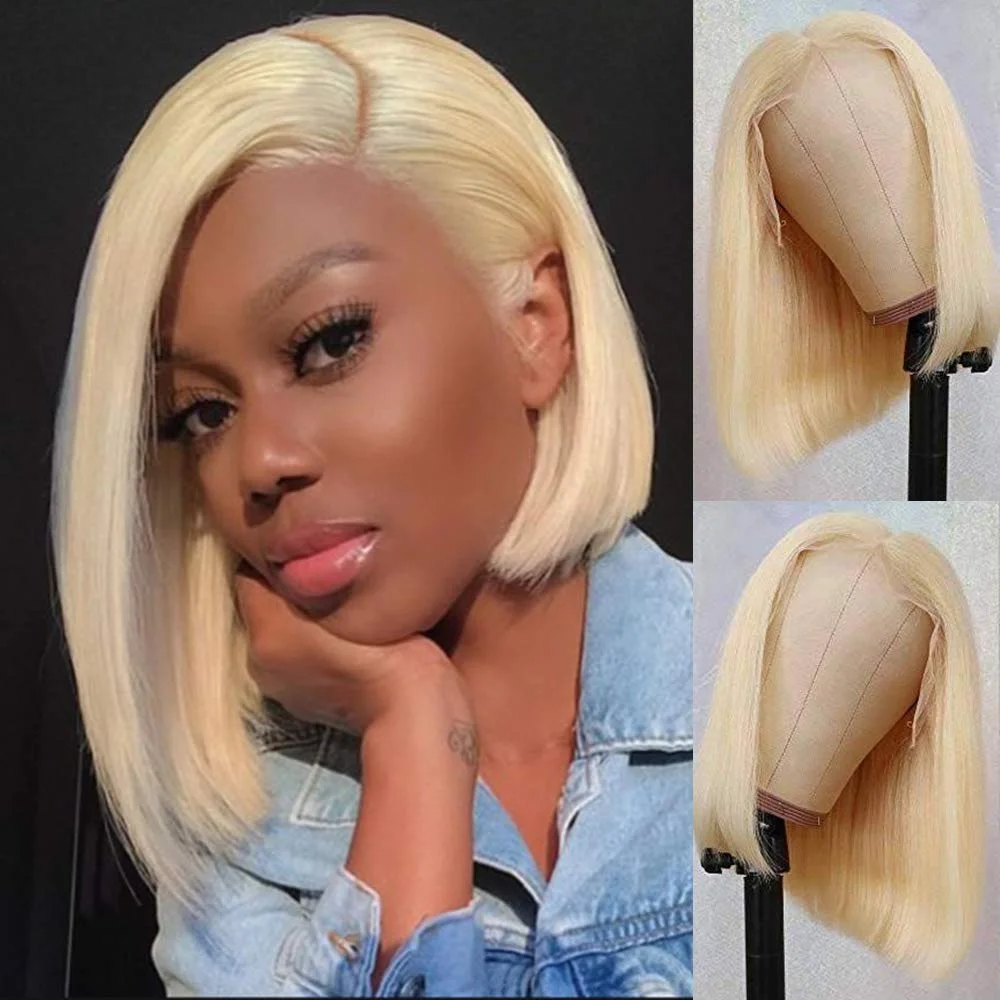 Bob Wigs Short Blonde For Daily  ELCNEPAL