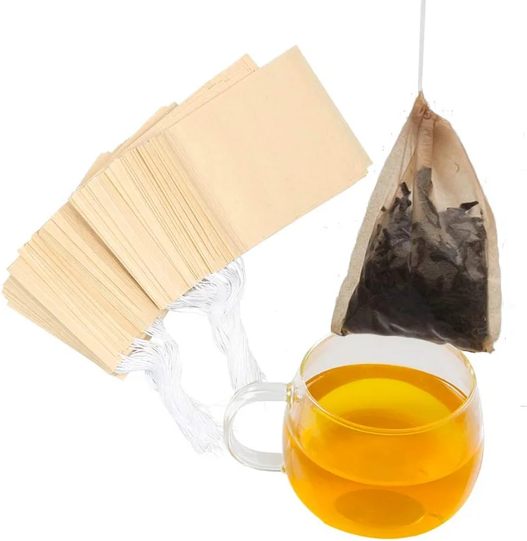 XMAS 70%  OFF- Disposable tea infuser, , safe and natural material,  Tea Filter bags set of 300 Pcs（3.15 x 3.94 inch ）