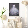Diamond Painting-DIY Crystal Rhinestone White Wedding Dress