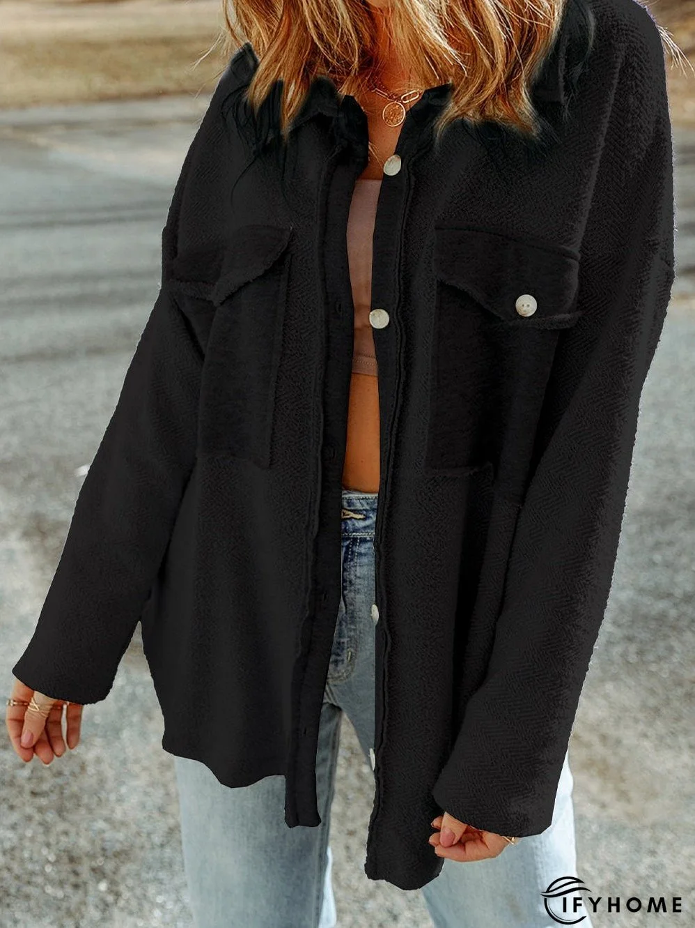 Lightweight Long Sleeve Jacket | IFYHOME