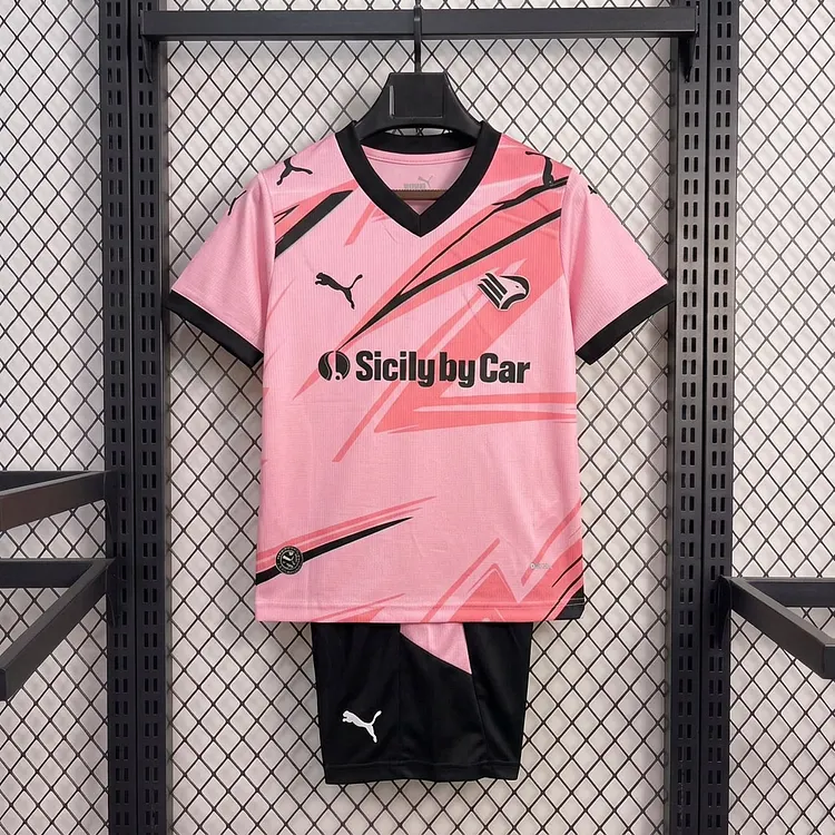 Kids Palermo 26/27 Home Jersey 1:1 Thai Quality