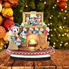 DIY Mickey Mouse Diamond Painting Single-sided Wooden Desktop Ornaments