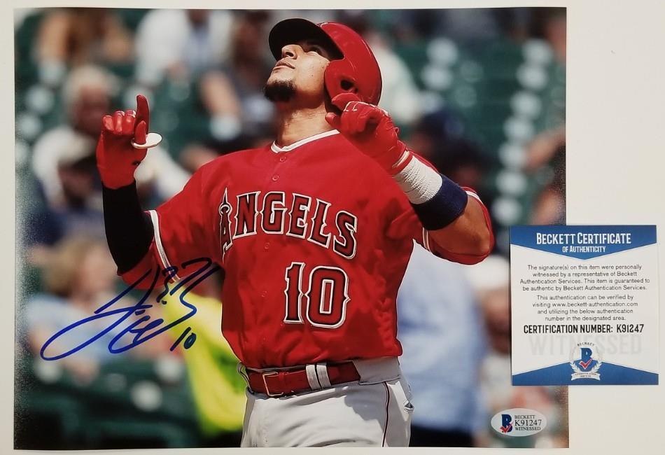 JOSE BRICENO Signed Angels 8x10 Photo Poster painting #2 Autograph ~ Beckett BAS COA ITP