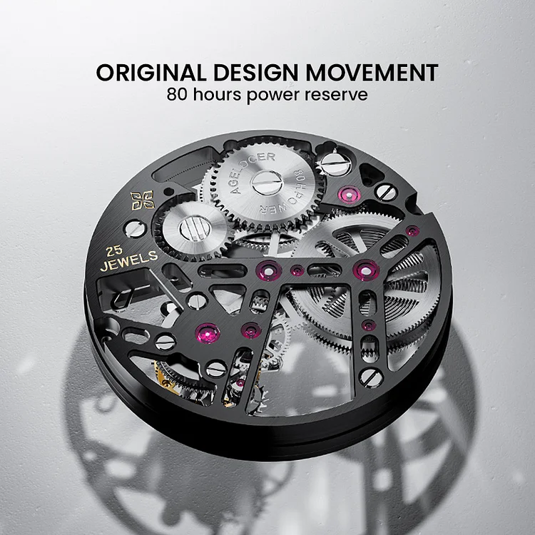 Agelocer Tourbillon Male Series Manual Mechanical Watches