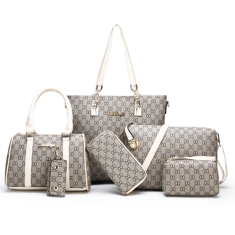 Flexehag™ Original Design Handmade Tote Bags Set 6pcs