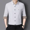 2023 Men's Business Casual Pocket Cotton Linen Shirt