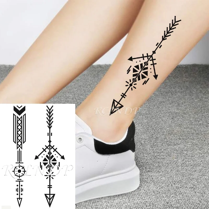 Waterproof Temporary Tattoo Sticker Sexy Thigh Love Sick English Words Gothic Water Transfer Fake Tatto Flash Tatoo for Women