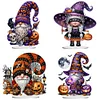 (Multistyle) Acrylique Halloween Gnome-Bricolage Ornement