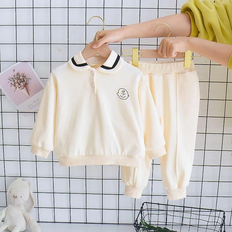 2PCS/Set Kids Clothes Girls Baby Long Sleeve Top+Long Pants Outfits Baby Girl Spring Autumn Clothes Two Pieces Sets