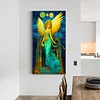 (40*70cm)Angel - Full Round Drill Diamond Painting
