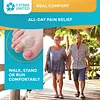 4-Pack Toes Spacers Clear Spreader For Bunion Corrector and Bunion Relief