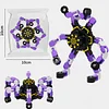 Deformable Fidget Spinner, Double-Layer Chain Robot Finger Toy, Suitable For Boys And Girls
