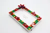 Chirstmas DIY Building Block Photo Frame Kit,Creative Handmade Assembled Photo Frame Handmade Craft Gift Home Tabletop Display Decor
