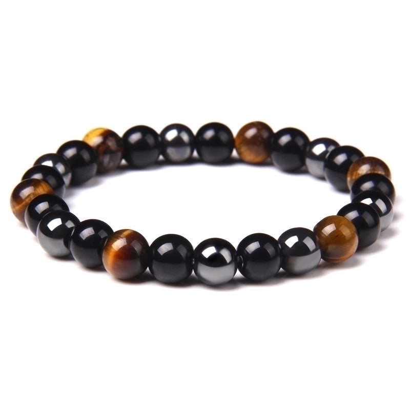 Ethnic Style Geometric Natural Stone Beaded Unisex Bracelets