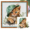 (Multi-Style) Animal - 18CT Stamped Cross Stitch 20*20cm/7.87*7.87in