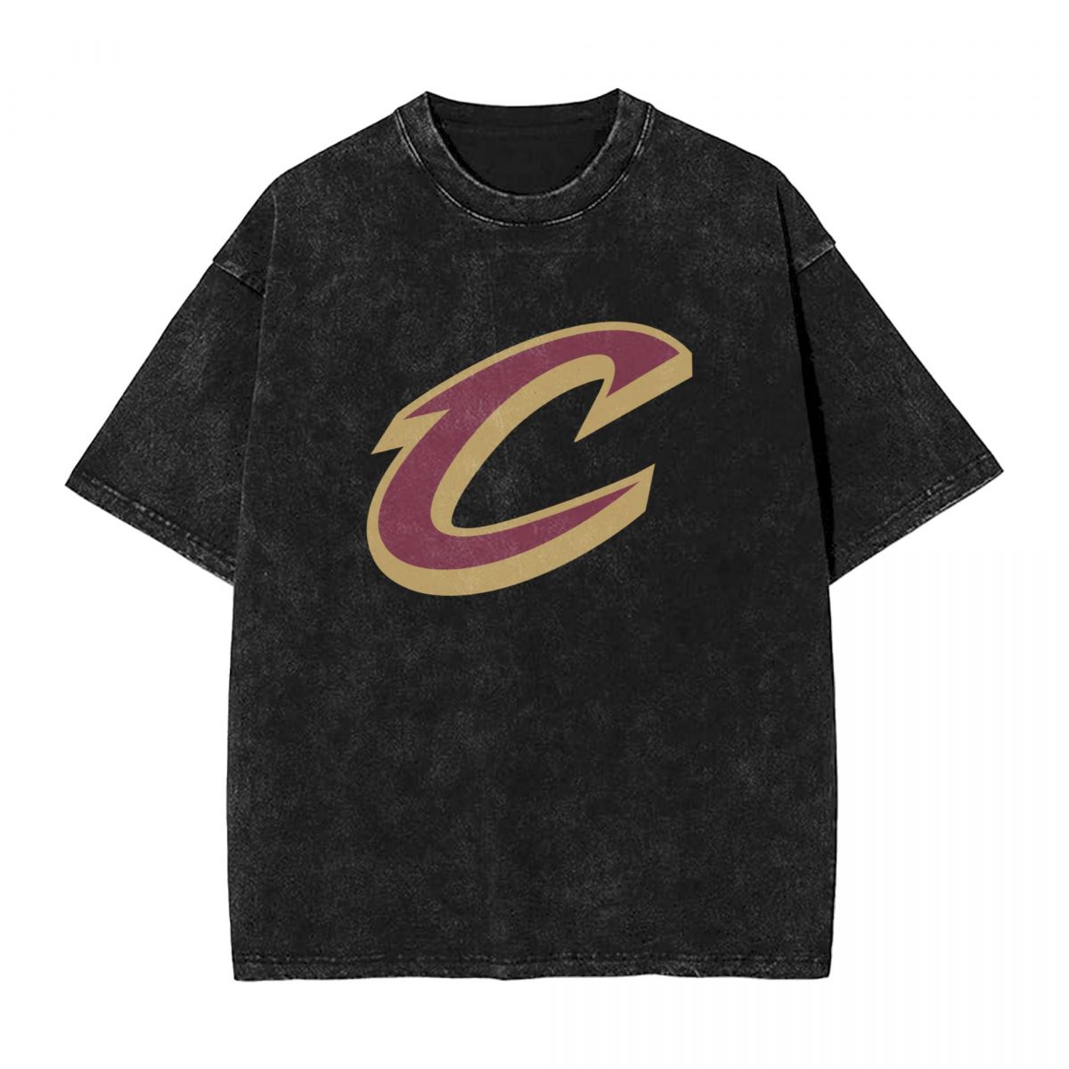 Cleveland Cavaliers Logo Men's Oversized Streetwear Tee Shirts