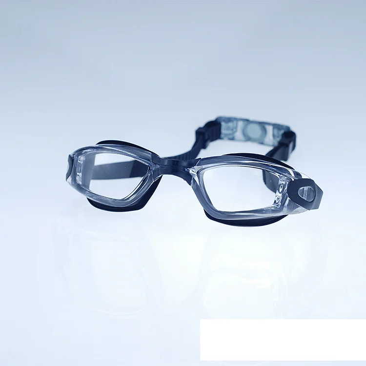 Adult high definition anti-fog electroplated swimming glasses waterproof silicone swimming goggles for men and women_ viptrois