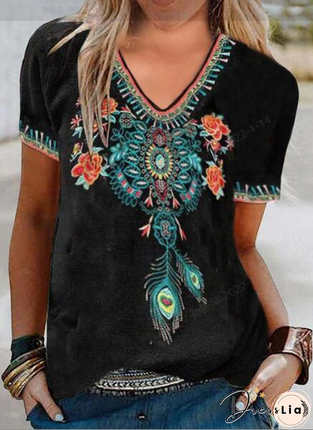 Casual Regular Fit Satin Short sleeve tops