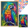 Parrot- Round/Square AB Drills Diamond Painting(40x55cm)