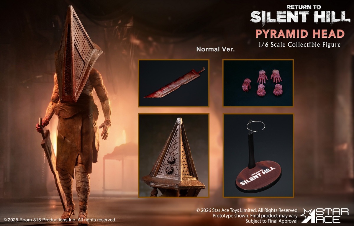 Star Ace Toys-Return to Silent Hill Pyramid Head (Normal Ver.) 1/6 Scale Action Figure SA0164-