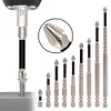 High Magnetic Screwdriver Drill Bit Set Anti Slip Cross Shaped Drill Head (9PCS)