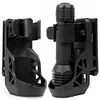 Flashlight Holster with Lever Side Lock System 360 Rotating Torch Holster