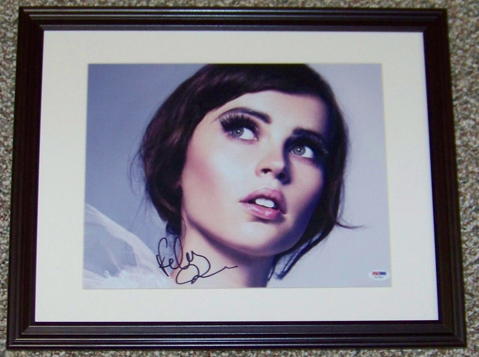 Felicity Jones STAR WARS ROGUE ONE Signed Autographed Framed 11x14 Photo Poster painting PSA COA