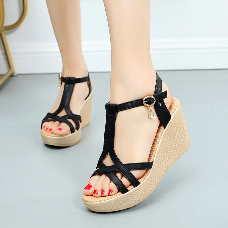 Breakj Breakj Gao Hee T With Sandals Women's Comfort Waterproofings Thick Bottoms With Sandals