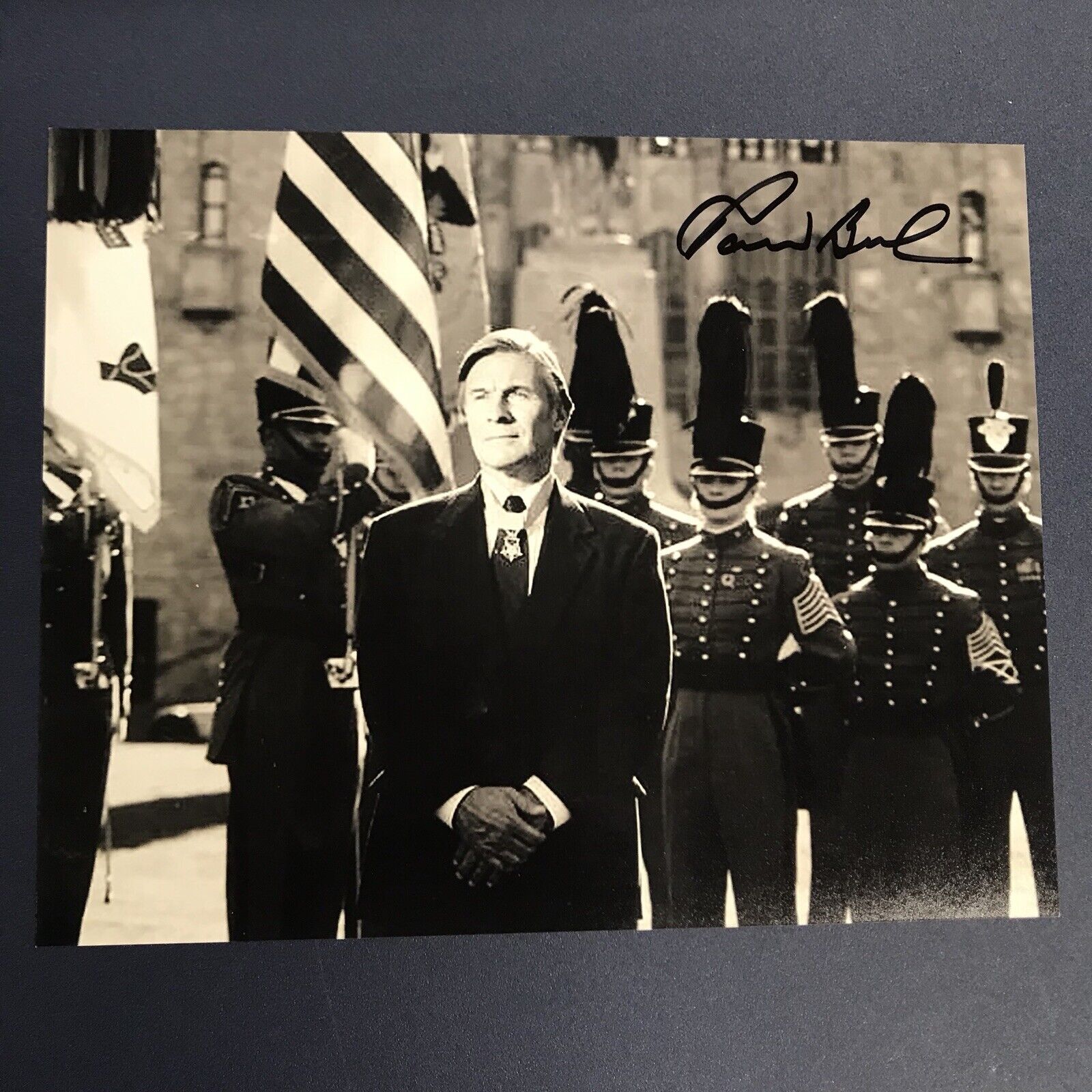 PAUL BUCHA SIGNED 8x10 Photo Poster painting AUTOGRAPHED VIETNAM MEDAL OF HONOR MILITARY COA