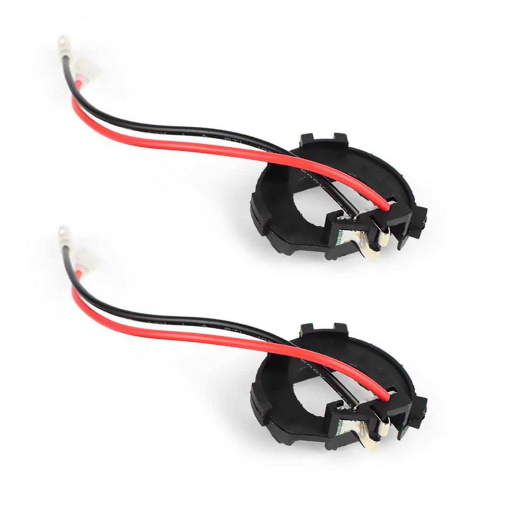 

1 Pair H7 LED Headlight Bulb Base Adapters Holders for Vito Golf Jetta MK7, 501 Original