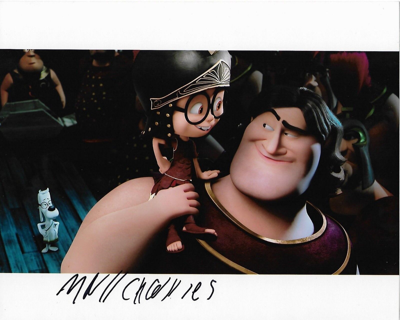 MAX CHARLES MR PEABODY & SHERMAN AUTOGRAPHED Photo Poster painting SIGNED 8X10 #1