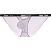 Men's Low Waist Ice Silk Sexy U Convex Pouch Hollow Briefs