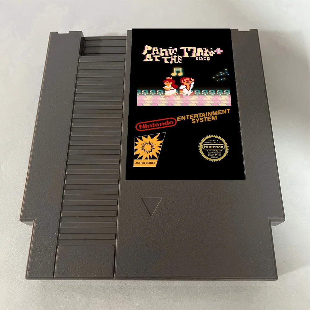 Panic At The Mario Disco NES For Nintendo Entertainment System Console - 8 Bit Game Cartridge