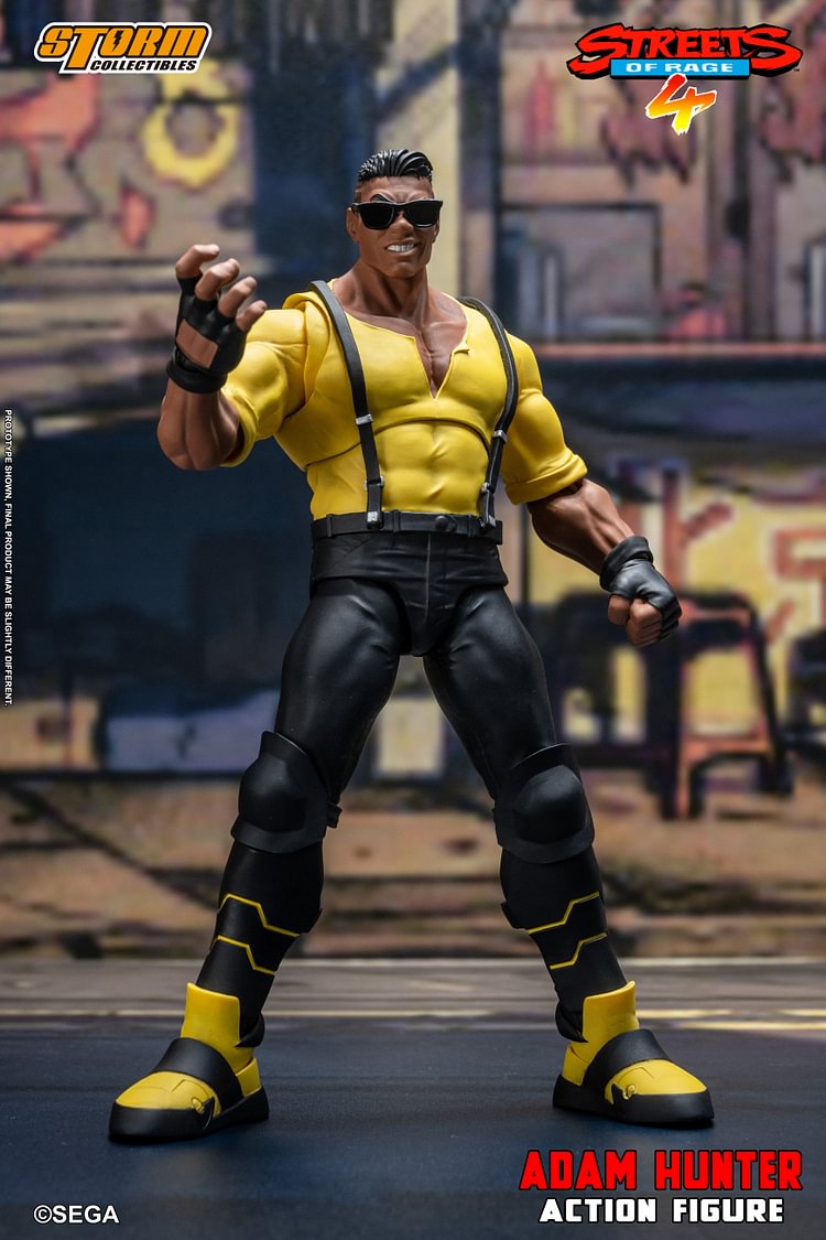 Pre-order Storm Collectibles -ADAM HUNTER - Street of Rage 4 Action Figure