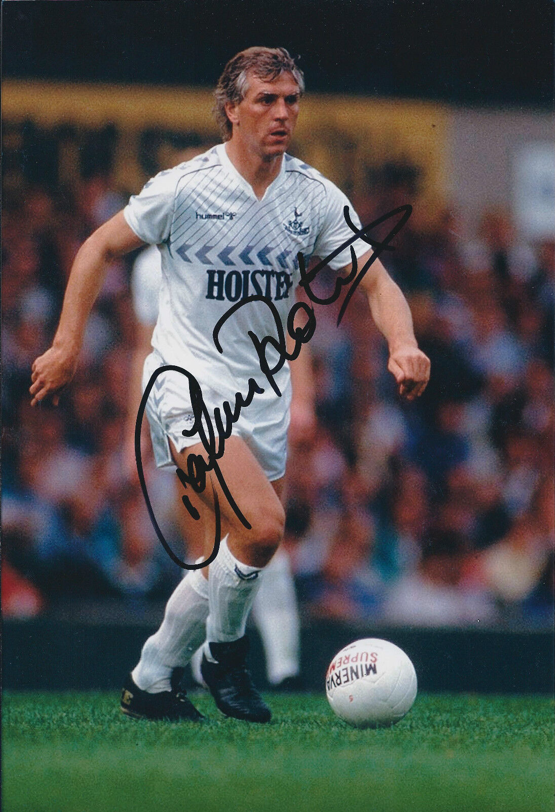 Graham ROBERTS SIGNED Autograph 12x8 Photo Poster painting AFTAL Spurs Genuine RARE Authentic