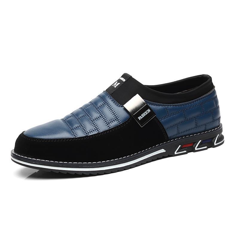 Dacomfy Men daily comfortable casual sports round toe shoes 