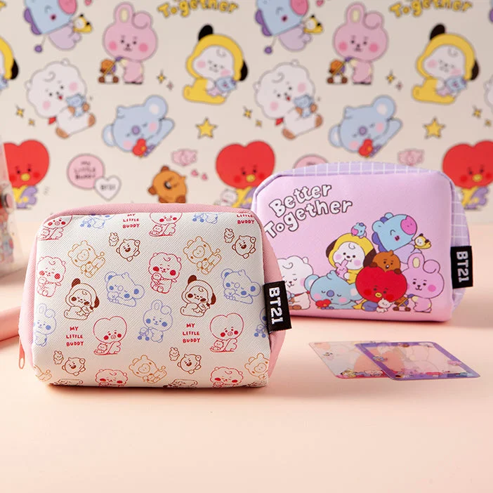 BT21 Baby Little Buddy Volume Pouch Cosmetic Bag