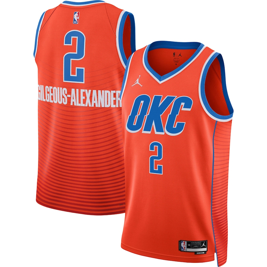 Unisex Oklahoma City Thunder Shai Gilgeous-Alexander Jersey mysite
