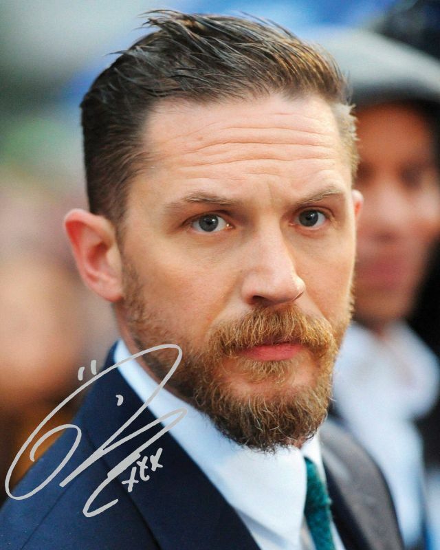 Tom Hardy Autograph Signed Photo Poster painting Print 1