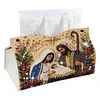 Peinture en PU pour la bo&icirc;te de mouchoirs DIY de No&euml;l en perles et diamants 25x15,5cm