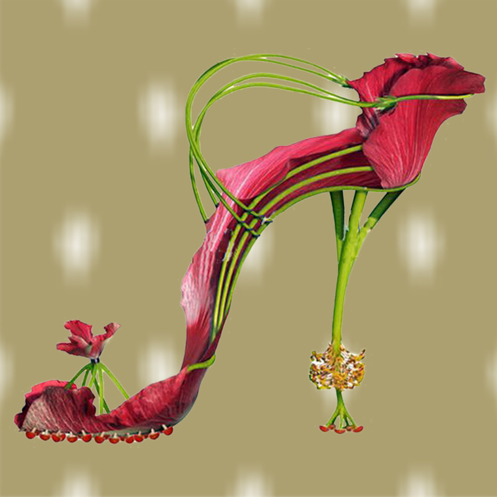 

Flower High Heels - Round Drill Diamond Painting - 30*30CM, 501 Original