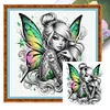(Multi-Style)Tinker Bell-11CT Stamped Cross Stitch 45*45cm/17.72*17.72in