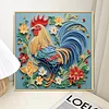 Diamond Painting-DIY Crystal Rhinestone Rooster