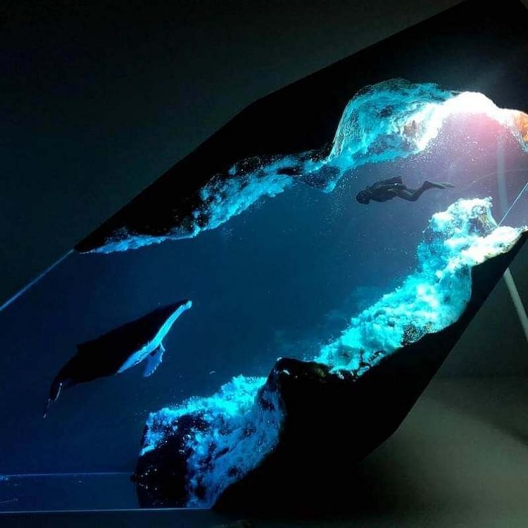 Ocean Diver Table Lamp - Appledas