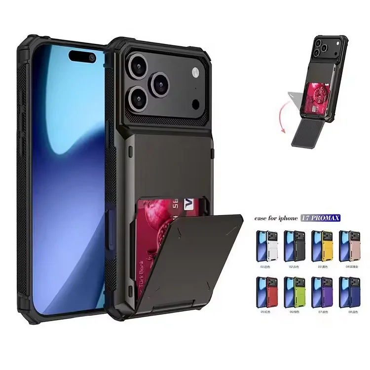 Wallet Card Slot Hard Protective Case