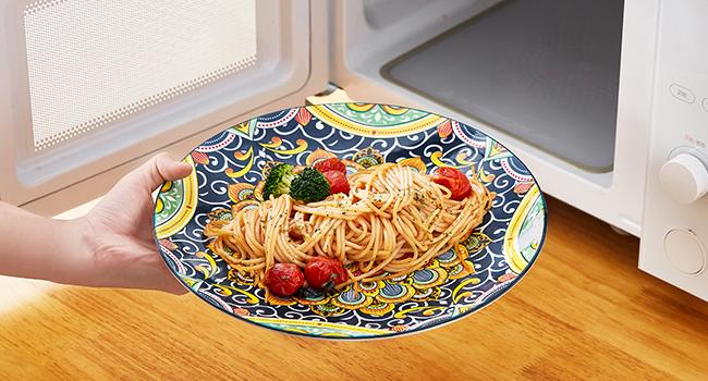 vancasso 12/16/18/24 Pieces Dinnerware Sets, Plates and Bowls Set, Porcelain Dishes Set for 4/6, Microwave and Dishwasher Safe, Scratch Resistant, Bohemian Style Dining Ware Service for 6, Series SIMI vancasso 12/16/18/24 Pieces Dinnerware Sets, Plates and Bowls Set, Porcelain Dishes Set for 4/6, Microwave and Dishwasher Safe, Scratch Resistant, Bohemian Style Dining Ware Service for 6, Series SIMI