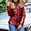Women's Parka windbreaker hooded jacket casual street wear